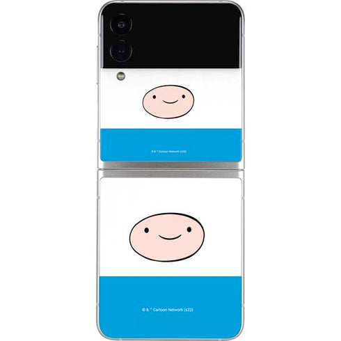 Adult Swim Adventure Time Finn Mertens Galaxy Z Flip4 5G Skin