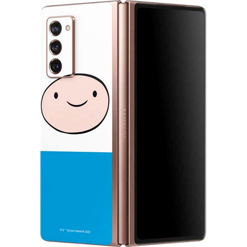 Adult Swim Adventure Time Finn Mertens Galaxy Z Fold2 5G Skin