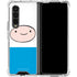 Adult Swim Adventure Time Finn Mertens Galaxy Z Fold4 5G Clear Case