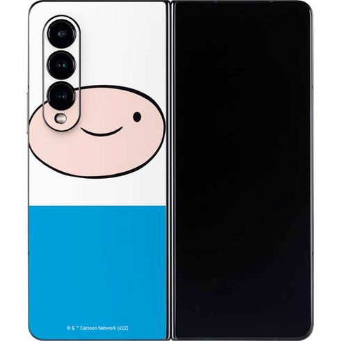 Adult Swim Adventure Time Finn Mertens Galaxy Z Fold4 5G Skin