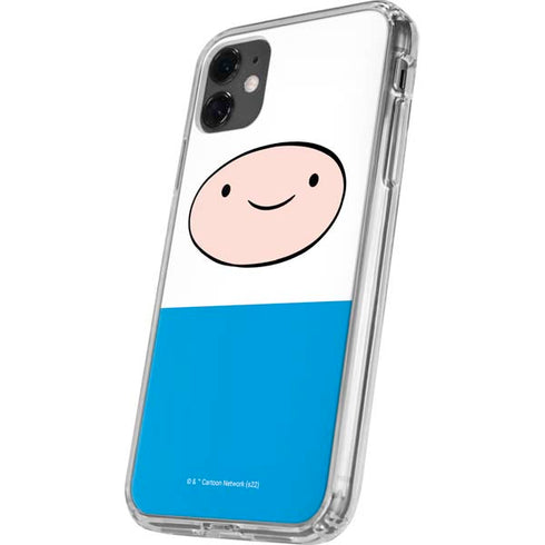 Adult Swim Adventure Time Finn Mertens iPhone 11 Clear Case