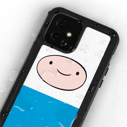 Adult Swim Adventure Time Finn Mertens iPhone 12 Mini Waterproof Case