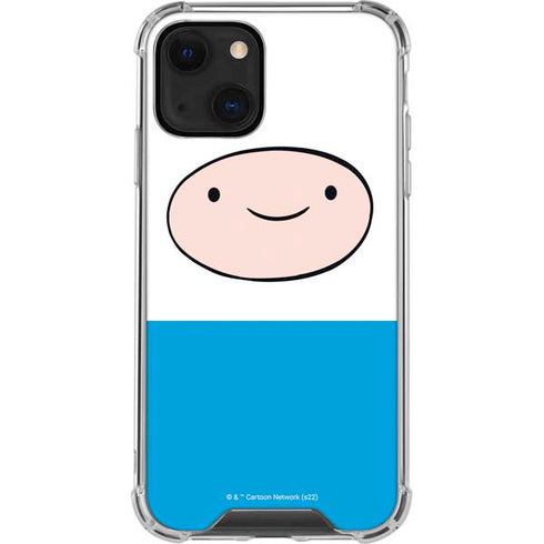 Adult Swim Adventure Time Finn Mertens iPhone 13 Mini Clear Case