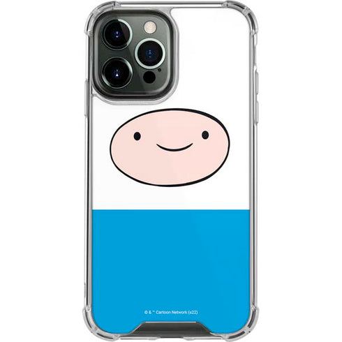Adult Swim Adventure Time Finn Mertens iPhone 13 Pro Max Clear Case