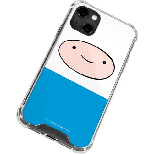 Adult Swim Adventure Time Finn Mertens iPhone 14 Clear Case