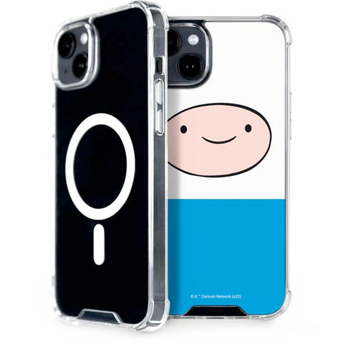 Adult Swim Adventure Time Finn Mertens iPhone 15 Plus MagSafe Case