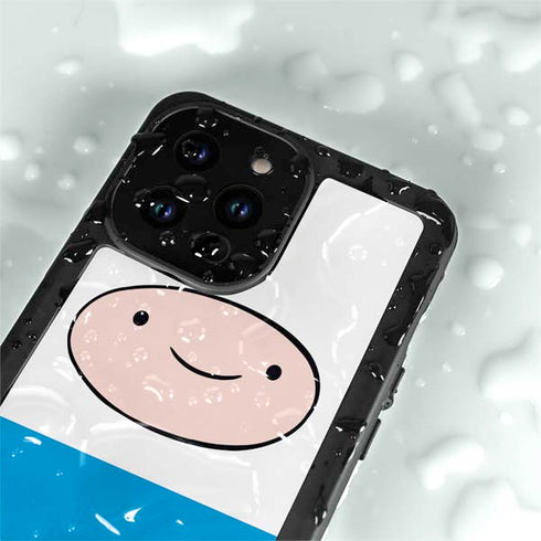 Adult Swim Adventure Time Finn Mertens iPhone 14 Pro Max Waterproof Case