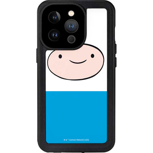 Adult Swim Adventure Time Finn Mertens iPhone 14 Pro Waterproof Case