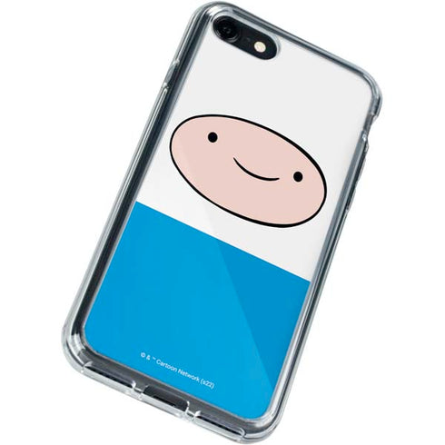 Adult Swim Adventure Time Finn Mertens iPhone SE (2nd & 3rd Gen) Clear Case