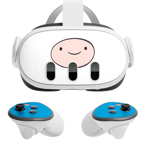 Adult Swim Adventure Time Finn Mertens Meta Quest 3 Skin