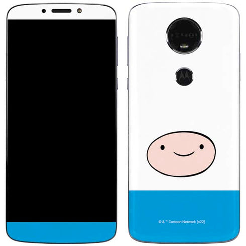 Adult Swim Adventure Time Finn Mertens Moto E5 Plus Skin