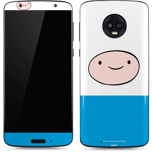 Adult Swim Adventure Time Finn Mertens Moto G6 Skin