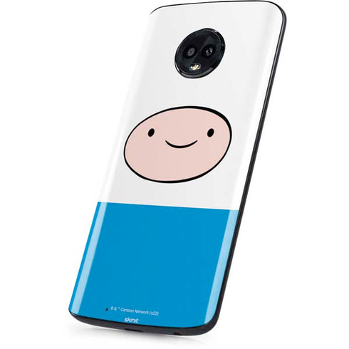 Adult Swim Adventure Time Finn Mertens Moto G6 Skin