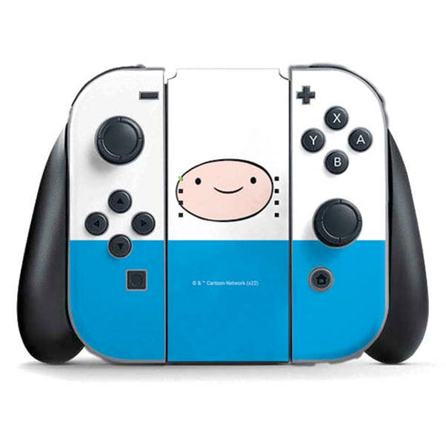 Adult Swim Adventure Time Finn Mertens Nintendo Switch (2017-2021) Joy-Con Controller Skin