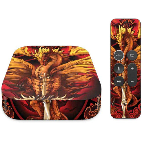 Ruth Thompson Fire Dragon Apple TV Skin