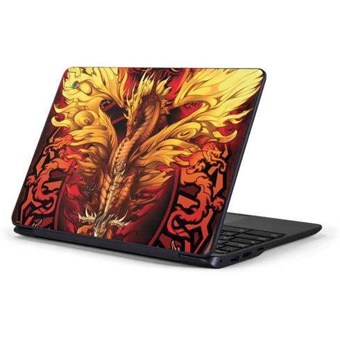 Ruth Thompson Fire Dragon Samsung Chromebook Skin