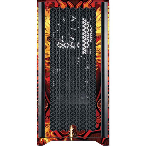 Ruth Thompson Fire Dragon Corsair 4000D Tempered Glass Mid-Tower ATX Case Skin