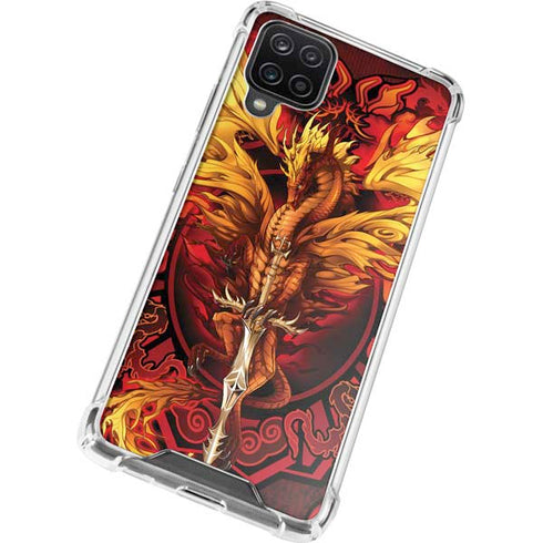 Ruth Thompson Fire Dragon Galaxy A12 Clear Case