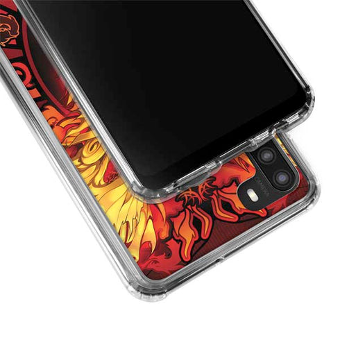 Ruth Thompson Fire Dragon Galaxy A21 Clear Case