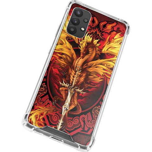 Ruth Thompson Fire Dragon Galaxy A32 5G Clear Case