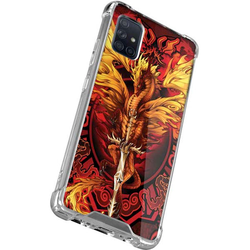 Ruth Thompson Fire Dragon Galaxy A51 5G Clear Case