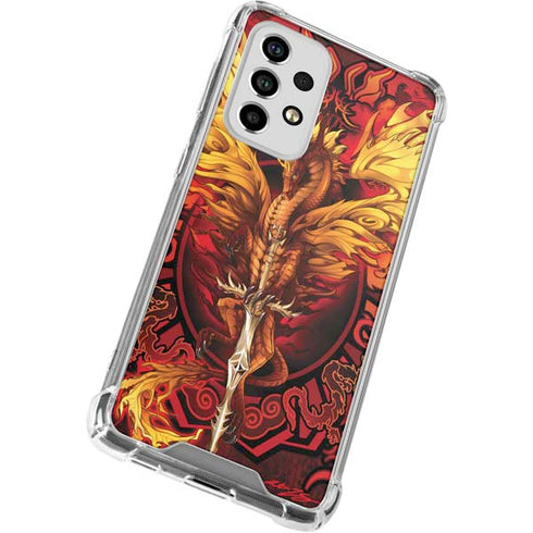 Ruth Thompson Fire Dragon Galaxy A53 5G Clear Case