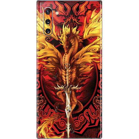 Ruth Thompson Fire Dragon Galaxy Note 10 Skin