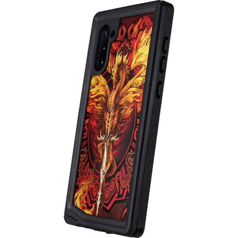 Ruth Thompson Fire Dragon Galaxy Note 10 Waterproof Case