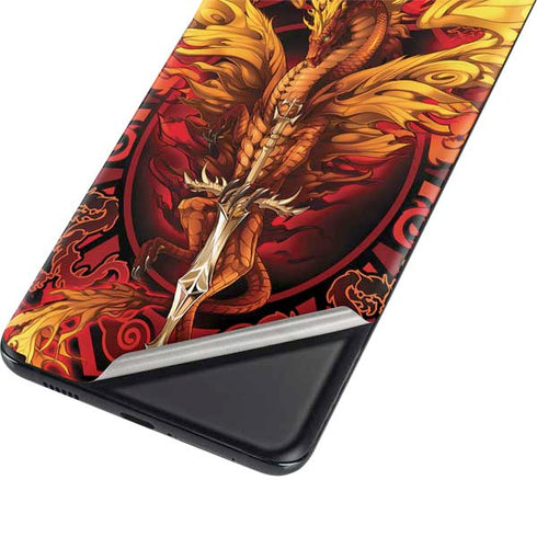 Ruth Thompson Fire Dragon Galaxy S21 5G Skin