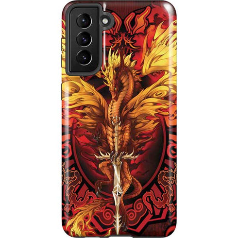 Ruth Thompson Fire Dragon Galaxy S21 Plus 5G Pro Case