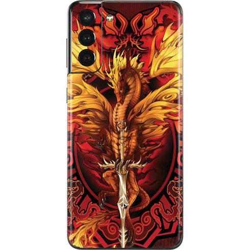 Ruth Thompson Fire Dragon Galaxy S21 Plus 5G Skin
