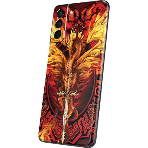 Ruth Thompson Fire Dragon Galaxy S21 Plus 5G Skin