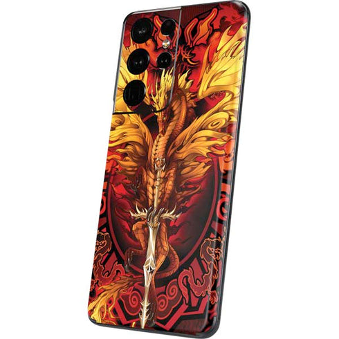 Ruth Thompson Fire Dragon Galaxy S21 Ultra 5G Skin
