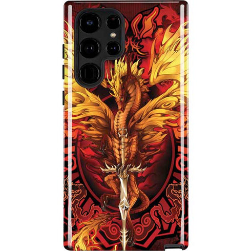Ruth Thompson Fire Dragon Galaxy S22 Ultra Pro Case