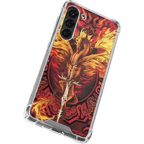 Ruth Thompson Fire Dragon Galaxy S23 Plus Clear Case