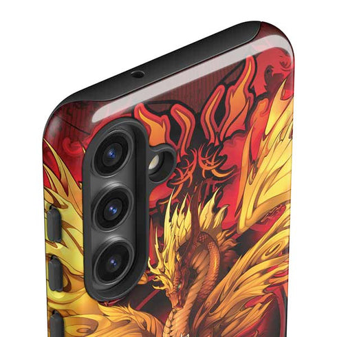 Fire Dragon by Ruth Thompson Galaxy S24 Plus Impact Case