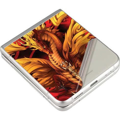 Ruth Thompson Fire Dragon Galaxy Z Flip3 5G Skin