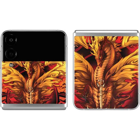Ruth Thompson Fire Dragon Galaxy Z Flip4 5G Skin