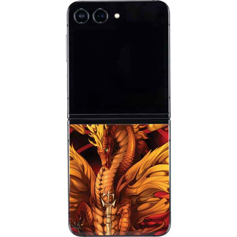 Fire Dragon by Ruth Thompson Galaxy Z Flip5 5G Skin