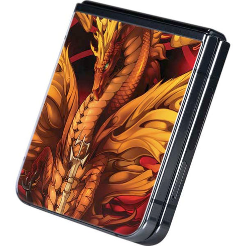 Fire Dragon by Ruth Thompson Galaxy Z Flip5 5G Skin