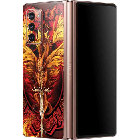 Ruth Thompson Fire Dragon Galaxy Z Fold2 5G Skin