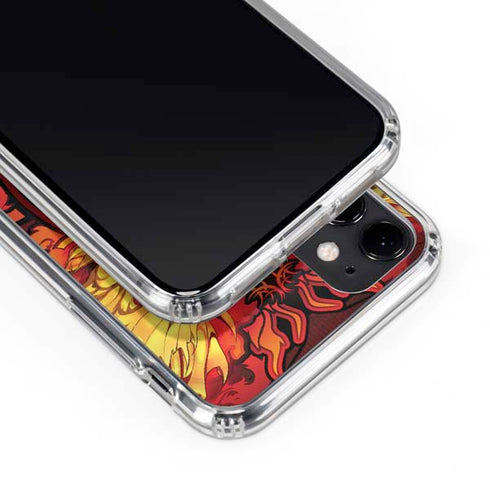 Fire Dragon by Ruth Thompson iPhone 11 Clear Case