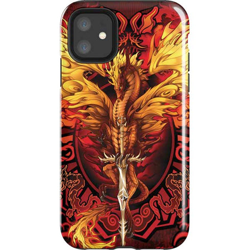 Ruth Thompson Fire Dragon iPhone 11 Impact Case