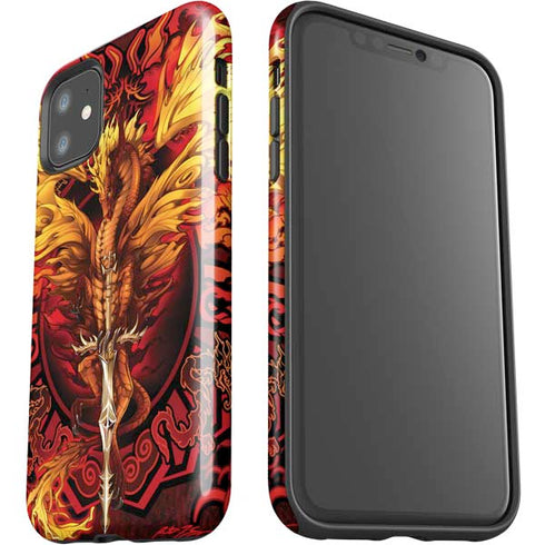 Ruth Thompson Fire Dragon iPhone 11 Impact Case
