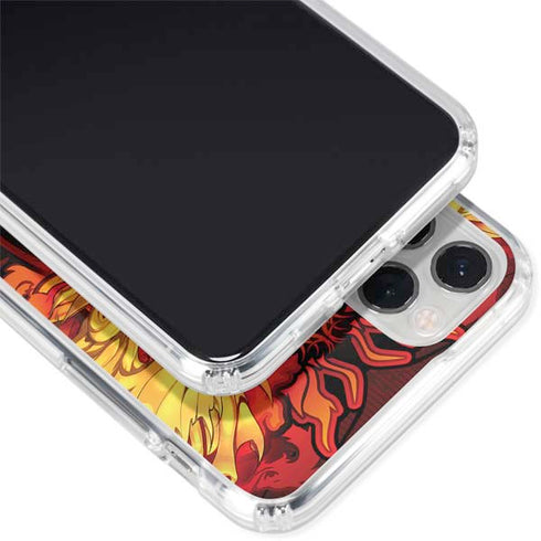 Fire Dragon by Ruth Thompson iPhone 11 Pro Clear Case