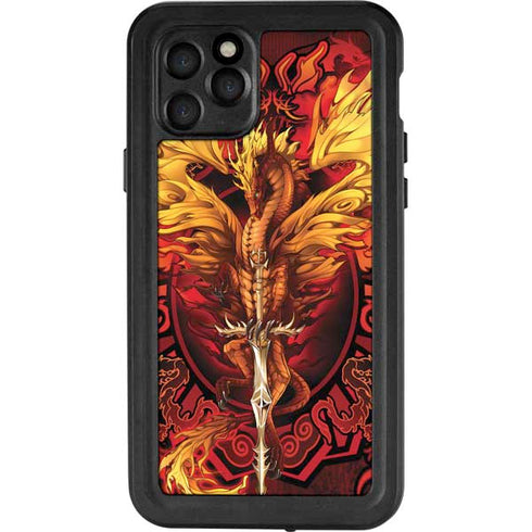 Ruth Thompson Fire Dragon iPhone 11 Pro Waterproof Case