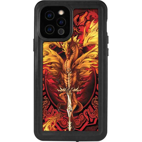 Ruth Thompson Fire Dragon iPhone 12 Pro Waterproof Case