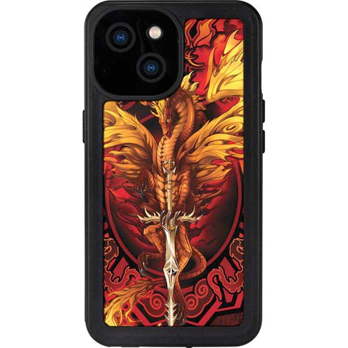 Ruth Thompson Fire Dragon iPhone 13 Mini Waterproof Case