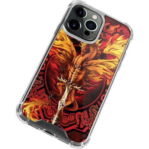 Ruth Thompson Fire Dragon iPhone 13 Pro Max Clear Case