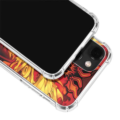 Ruth Thompson Fire Dragon iPhone 14 Plus Clear Case